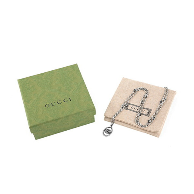 Gucci(グッチ)の新品 グッチ GUCCI ネックレス ダブルG シルバー レディースのアクセサリー(ネックレス)の商品写真