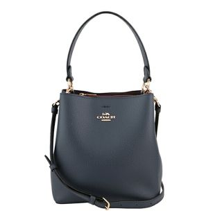 コーチ(COACH)の新品 コーチ COACH ハンドバッグ スモール タウン バケット バッグ ネイビー 紺(ハンドバッグ)