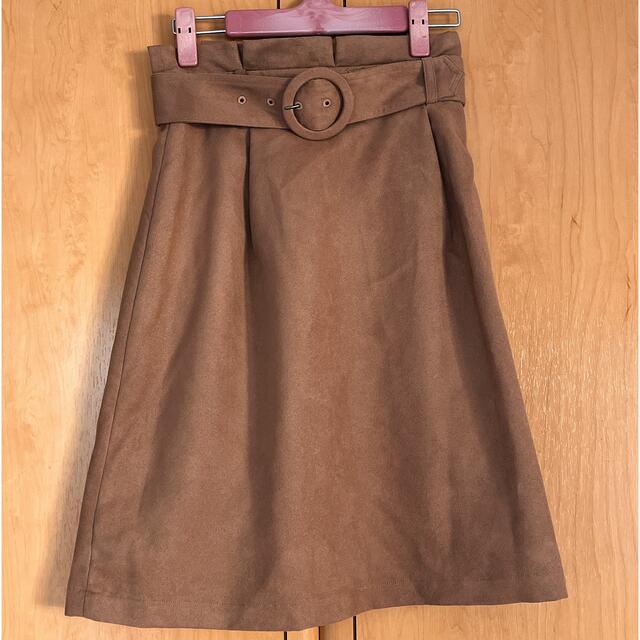 12Twelve Agenda(トゥエルブアジェンダ)のトゥエルブアジェンダ 　スカート　ブラウン レディースのスカート(ミニスカート)の商品写真