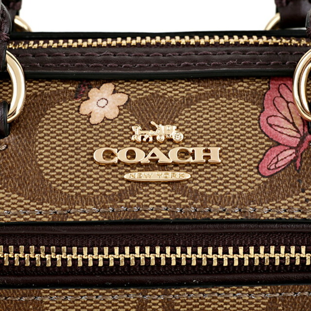 COACH(コーチ)の新品 コーチ COACH ショルダーバッグ マイクロ ローワン クロスボディ ブラウン 茶 レディースのバッグ(ショルダーバッグ)の商品写真