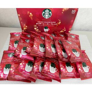 Starbucks Coffee - 20パック ★ スターバックス オリガミ ホリデー ブレンド 冬季限定 コーヒー