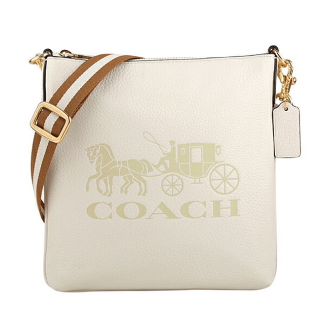 82-132cm本体重量新品 コーチ COACH ショルダーバッグ ジェス スリム クロスボディ ホワイト 白