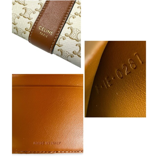 保障できる celine - 三つ折り財布 スモールトリフォールド トリオンフ