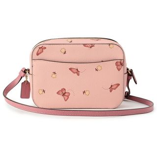 ピンク系   美品 COACH コーチミニカメラ Camera ショルダーバッグ