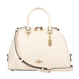 コーチ(COACH)の新品 コーチ COACH ハンドバッグ ケイティ サッチェル ホワイト 白(ハンドバッグ)