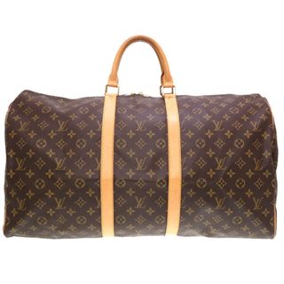 ルイヴィトン(LOUIS VUITTON)の美品 ルイ ヴィトン モノグラム キーポル55 M41424 ボストンバッグ バッグ LV 0072 【中古】 LOUIS VUITTON メンズ(ボストンバッグ)