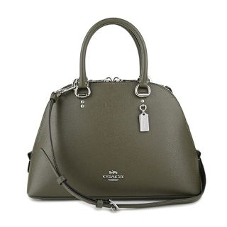 コーチ(COACH)の新品 コーチ COACH ハンドバッグ ケイティ サッチェル カーキ 緑(ハンドバッグ)