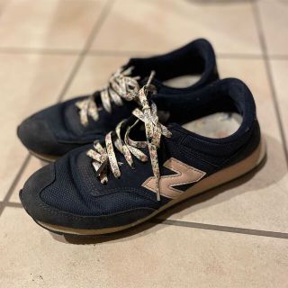 ニューバランス(New Balance)のNBスニーカー ネイビーピンク(スニーカー)