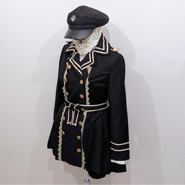 JIURUN 軍服 コスプレ ハロウィン Mサイズ エンタメ/ホビーのコスプレ(衣装一式)の商品写真