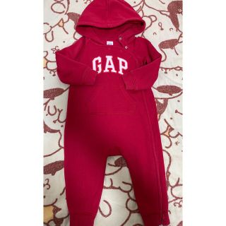 ベビーギャップ(babyGAP)のGAP ロンパース　赤(ロンパース)