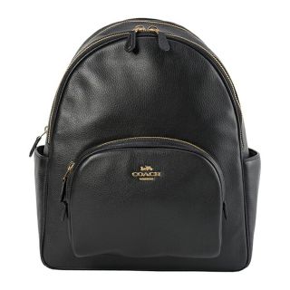 コーチ(COACH)の新品 コーチ COACH リュックサック コート バックパック ブラック 黒(リュック/バックパック)