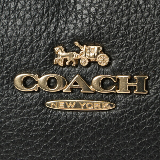 COACH　コーチ　リュック　バックパック　黒　ブラック　ゴールドロゴ　正規品