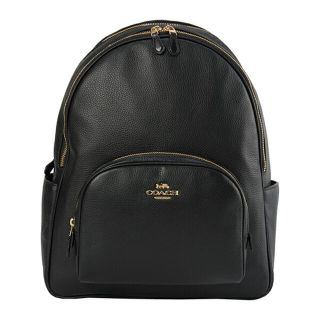 コーチ(COACH)の新品 コーチ COACH リュックサック ラージ コート バックパック ブラック 黒(リュック/バックパック)