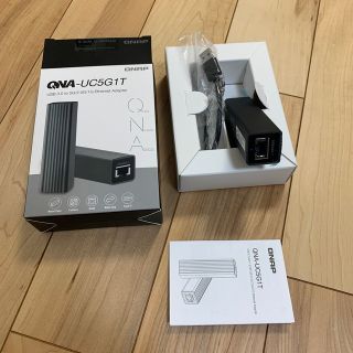 QNAP 有線LANアダプター QNA-UC5G1T Windows/Mac(PC周辺機器)