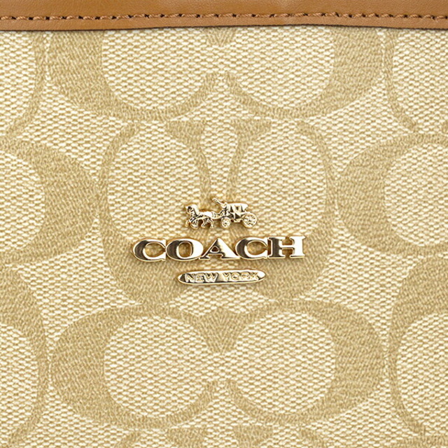 COACH(コーチ)の新品 コーチ COACH トートバッグ シティ トート ベージュ レディースのバッグ(トートバッグ)の商品写真