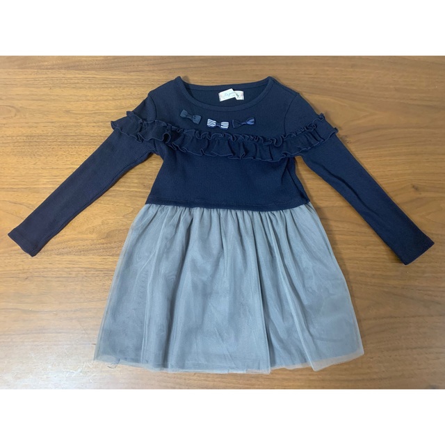 petit main(プティマイン)のラプチリリー　ワンピース　110 キッズ/ベビー/マタニティのキッズ服女の子用(90cm~)(ワンピース)の商品写真