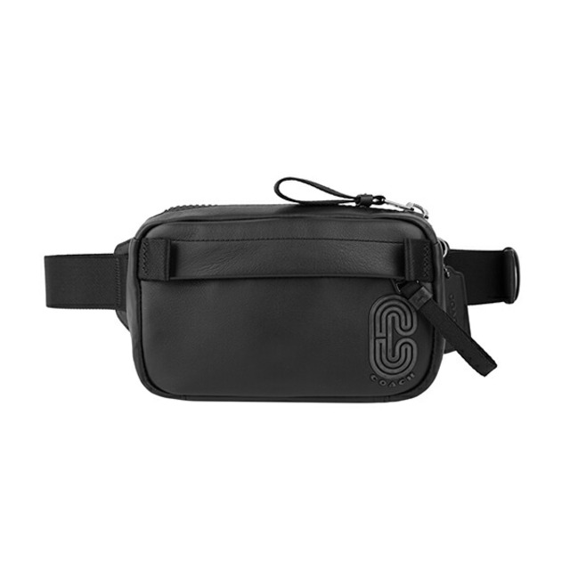 COACH(コーチ)の新品 コーチ COACH ウエストバッグ・ボディバッグ ベルトバッグ ブラック 黒 メンズのバッグ(ボディーバッグ)の商品写真