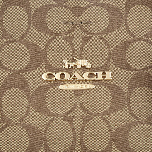 新品 コーチ COACH トートバッグ タウン トート ブラウン 茶