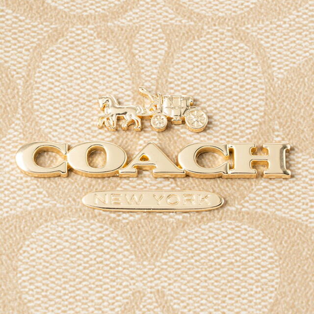 COACH(コーチ)の新品 コーチ COACH トートバッグ タウン トート ベージュ レディースのバッグ(トートバッグ)の商品写真