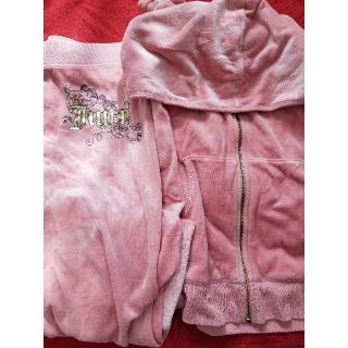 ジューシークチュール(Juicy Couture)の【希少】Juicy Couture セットアップ レディース ピンク(ルームウェア)