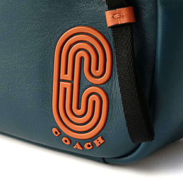 新品 コーチ COACH ウエストバッグ・ボディバッグ ベルトバッグ イン カラーブロック ブルー系