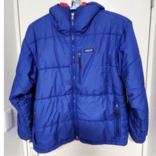 パタゴニア(patagonia)のpatagoniaダスパーカ L ブルーリボン 98製 ヴィンテージ 美品★格安(ダウンジャケット)