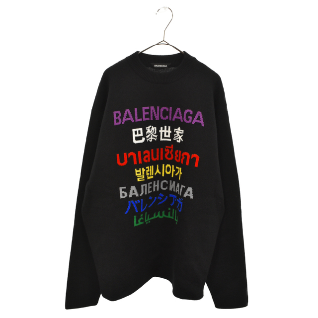 出産祝い - Balenciaga BALENCIAGA ブラック T1595 646491 クルー