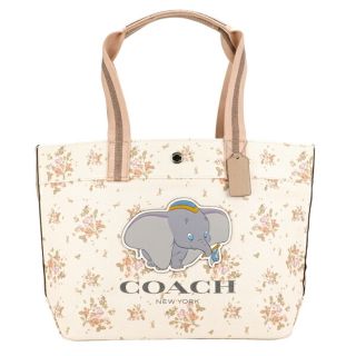 コーチ　COACH  トートバッグ　ネイビー Xホワイト