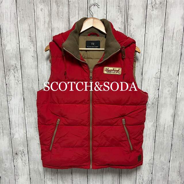 SCOTCH&SODA フード付きベスト！