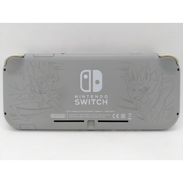 Nintendo Switch(ニンテンドースイッチ)の【中古】Switch Lite ザシアン・ザマゼンタ 本体のみ スティック交換済 エンタメ/ホビーのゲームソフト/ゲーム機本体(家庭用ゲーム機本体)の商品写真