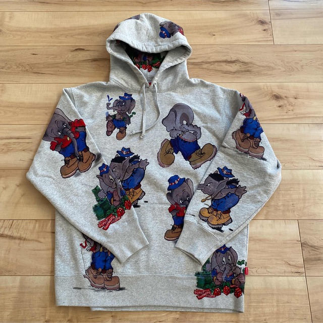 希少 supreme Elephant Hooded Sweatshirt M