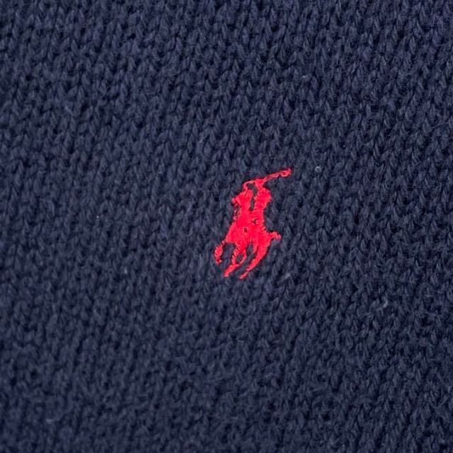 【定番】ポロラルフローレン ポニー刺繍 ワンポイント コットンニットセーター