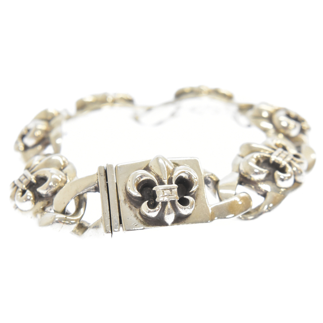 Chrome Hearts - CHROME HEARTS クロムハーツ BSF LINK/BSフレアリンク ブレスレット 6LINK シルバー