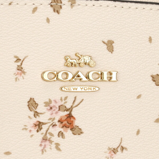 新品 コーチ COACH ハンドバッグ エッタ キャリーオール ホワイト 白