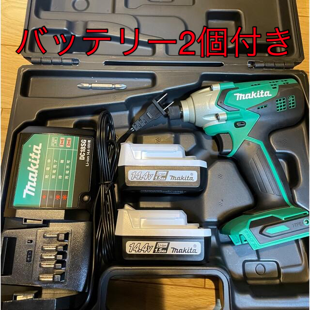 沸騰ブラドン マキタ 充電式インパクトドライバ M695D 純正バッテリー2