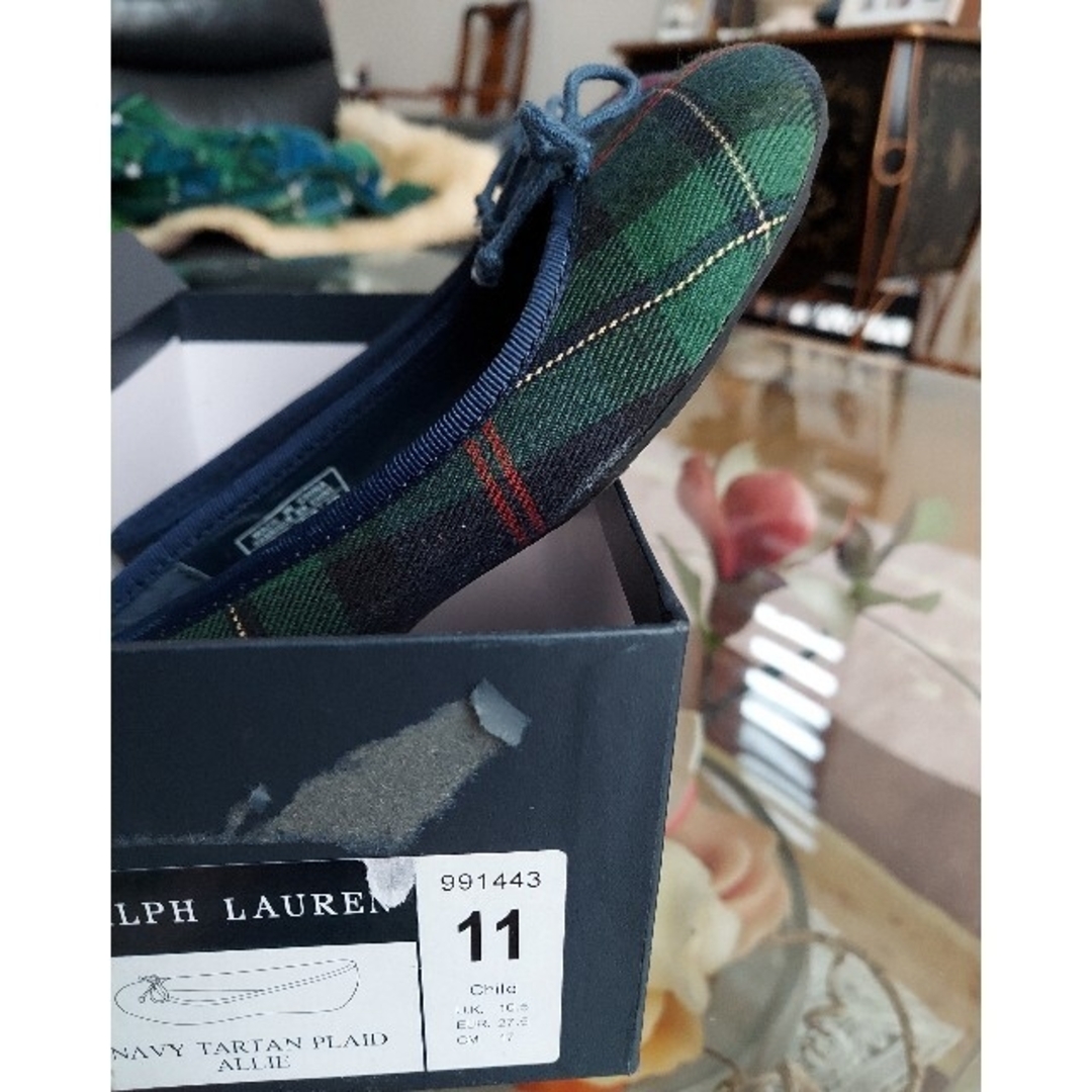 Ralph Lauren(ラルフローレン)のシャカシ様専用ラルフローレンバレエシューズsize17 キッズ/ベビー/マタニティのキッズ靴/シューズ(15cm~)(フォーマルシューズ)の商品写真