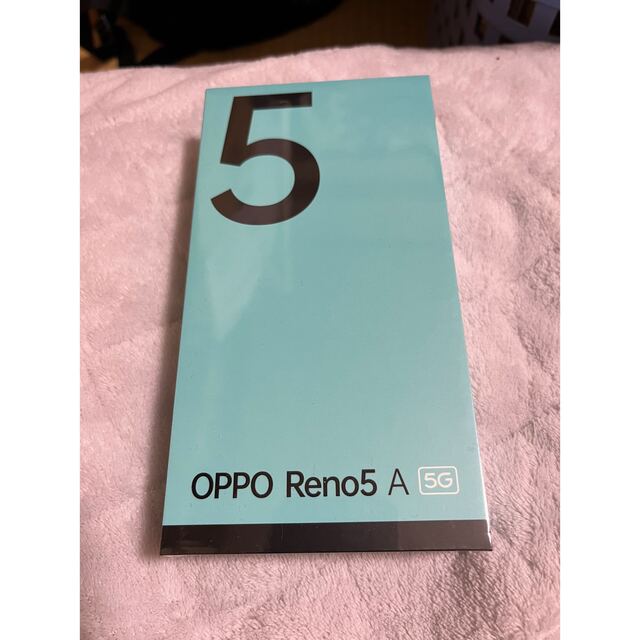 【新品未開封】OPPO Reno5 A SIMフリー シルバーブラック