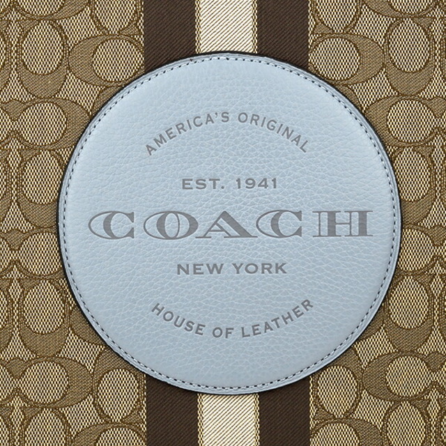 新品 コーチ COACH トートバッグ DEMPSEY TOTE 40 カーキ