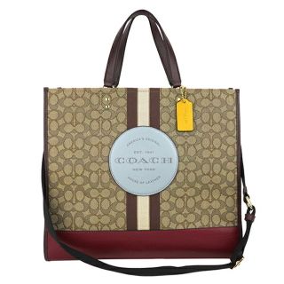 コーチ(COACH)の新品 コーチ COACH トートバッグ DEMPSEY TOTE 40 カーキ(トートバッグ)