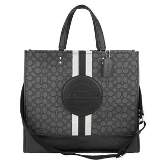 COACH - 新品 コーチ COACH トートバッグ DEMPSEY TOTE 40 ブラック 黒 ...