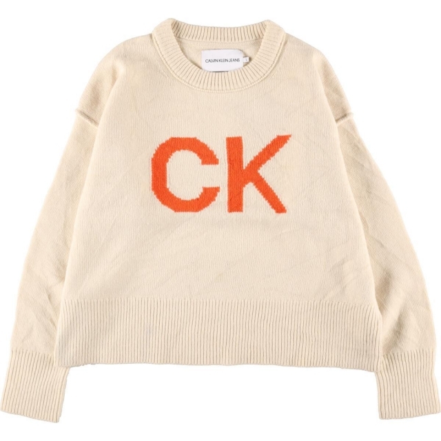 カルバンクライン Calvin klein JEANS ウールニットセーター メンズL /eaa296887