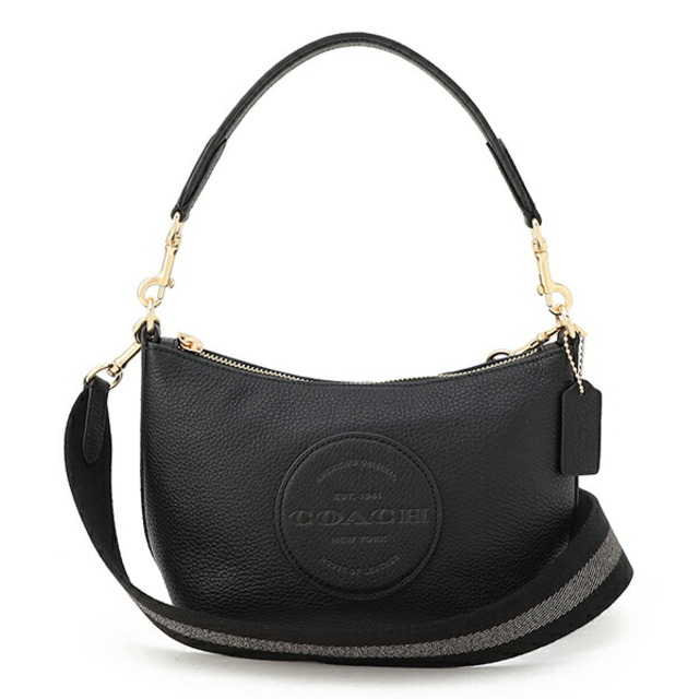 COACH(コーチ)の新品 コーチ COACH ショルダーバッグ DEMPSEY SHOULDER BAG ブラック 黒 レディースのバッグ(ショルダーバッグ)の商品写真