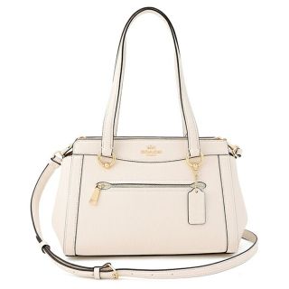 コーチ(COACH)の新品 コーチ COACH ハンドバッグ カイリー キャリーオール ホワイト 白(ハンドバッグ)