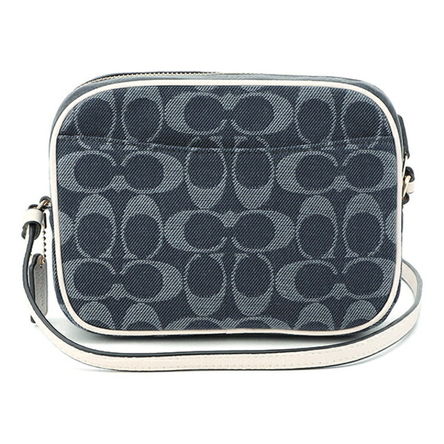新品 コーチ COACH ショルダーバッグ ミニ カメラバッグ ブルー 青 COACH コーチ ショルダーバッグ カメラバッグ 極美品 79368 総柄