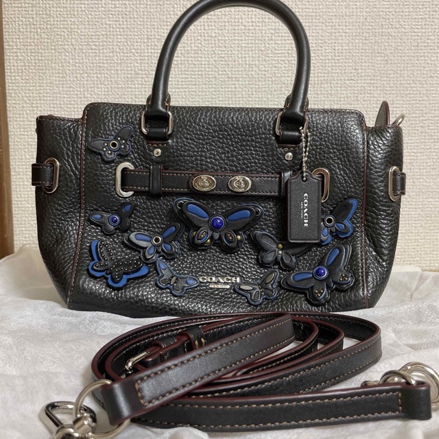 沖縄・離島除く全国届 COACH コーチ ハンドバッグ バタフライ - 通販