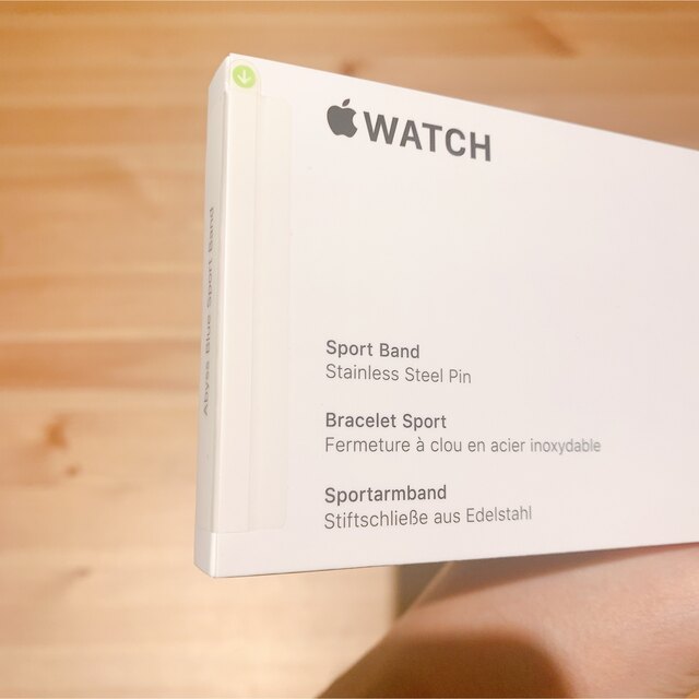 Apple Watch(アップルウォッチ)の【tabanoy 様専用】Apple Watch 40mmブルー スポーツバンド レディースのファッション小物(腕時計)の商品写真