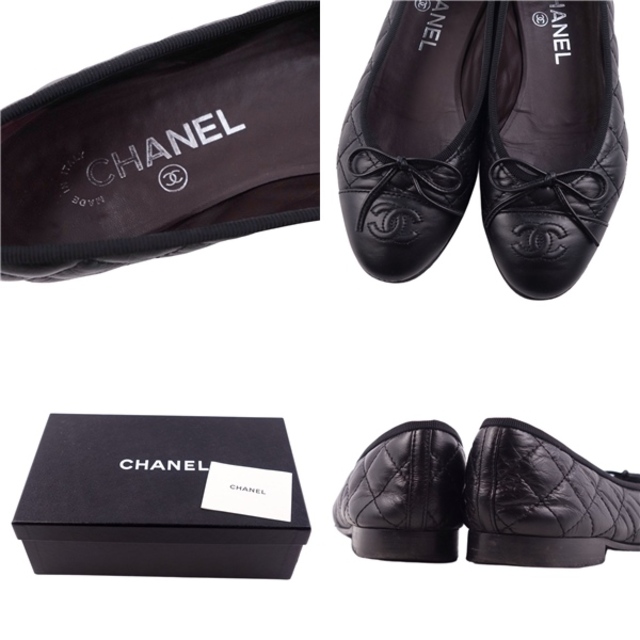 CHANEL - シャネル CHANEL パンプス バレエシューズ バレリーナ 10C