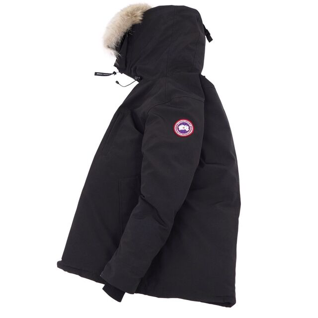 美品 カナダグース CANADA GOOSE コート CHATEAU PARKA シャトーパーカ ダウンコート メンズ アウター L/G ブラック |  フリマアプリ ラクマ