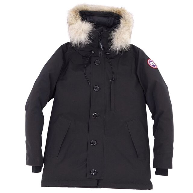 美品 カナダグース CANADA GOOSE コート CHATEAU PARKA シャトーパーカ ダウンコート メンズ アウター L/G ブラック