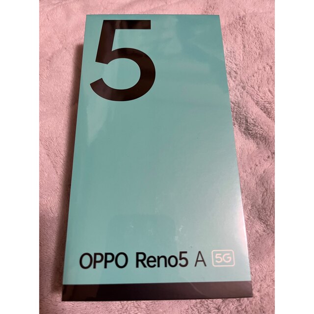 【新品未開封】OPPO Reno5 A SIMフリー アイスブルー